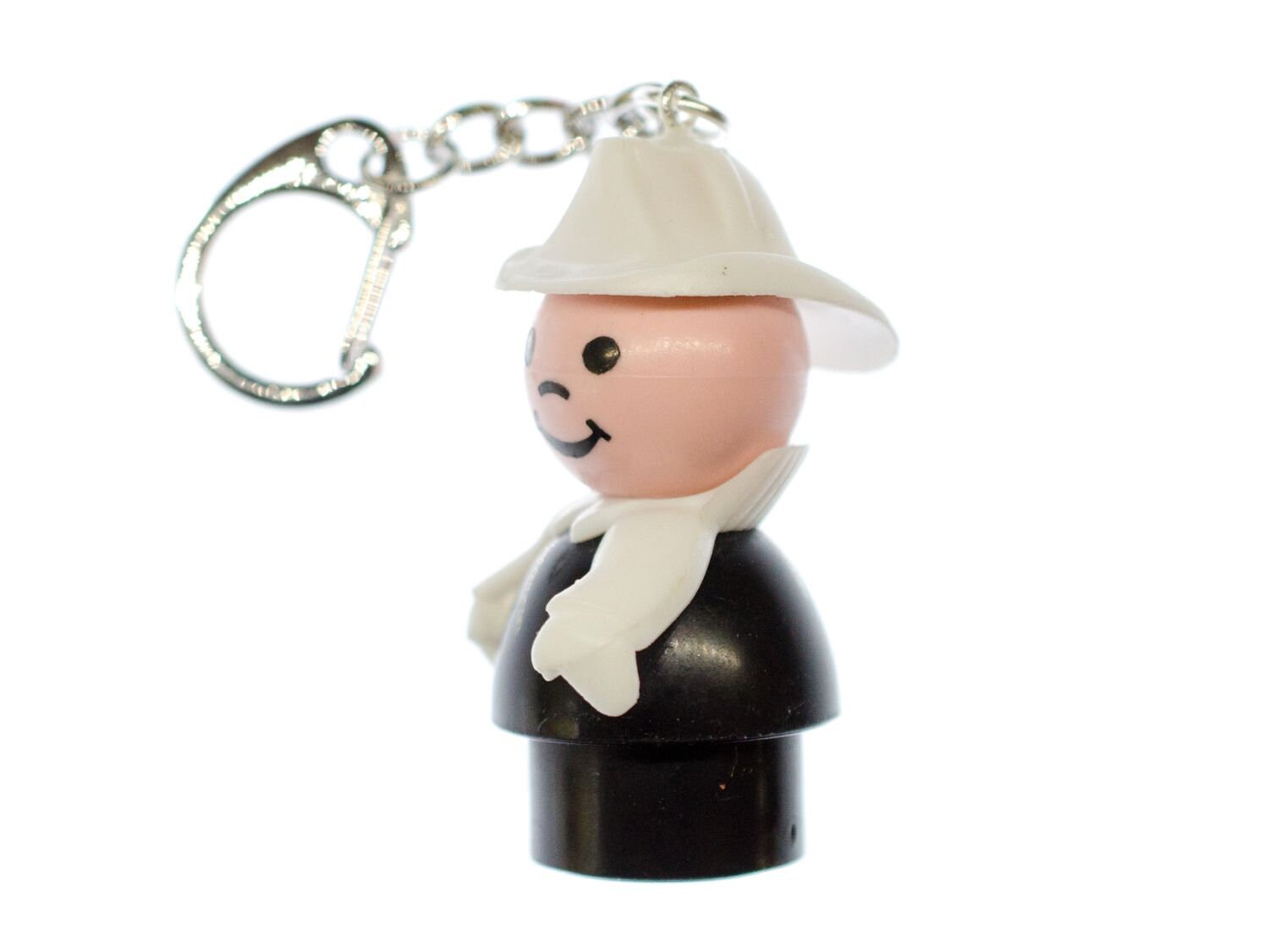 Fisher Price Little People Figur Vintage Retro Schlüsselanhänger Feuerwehrmann von Miniblings