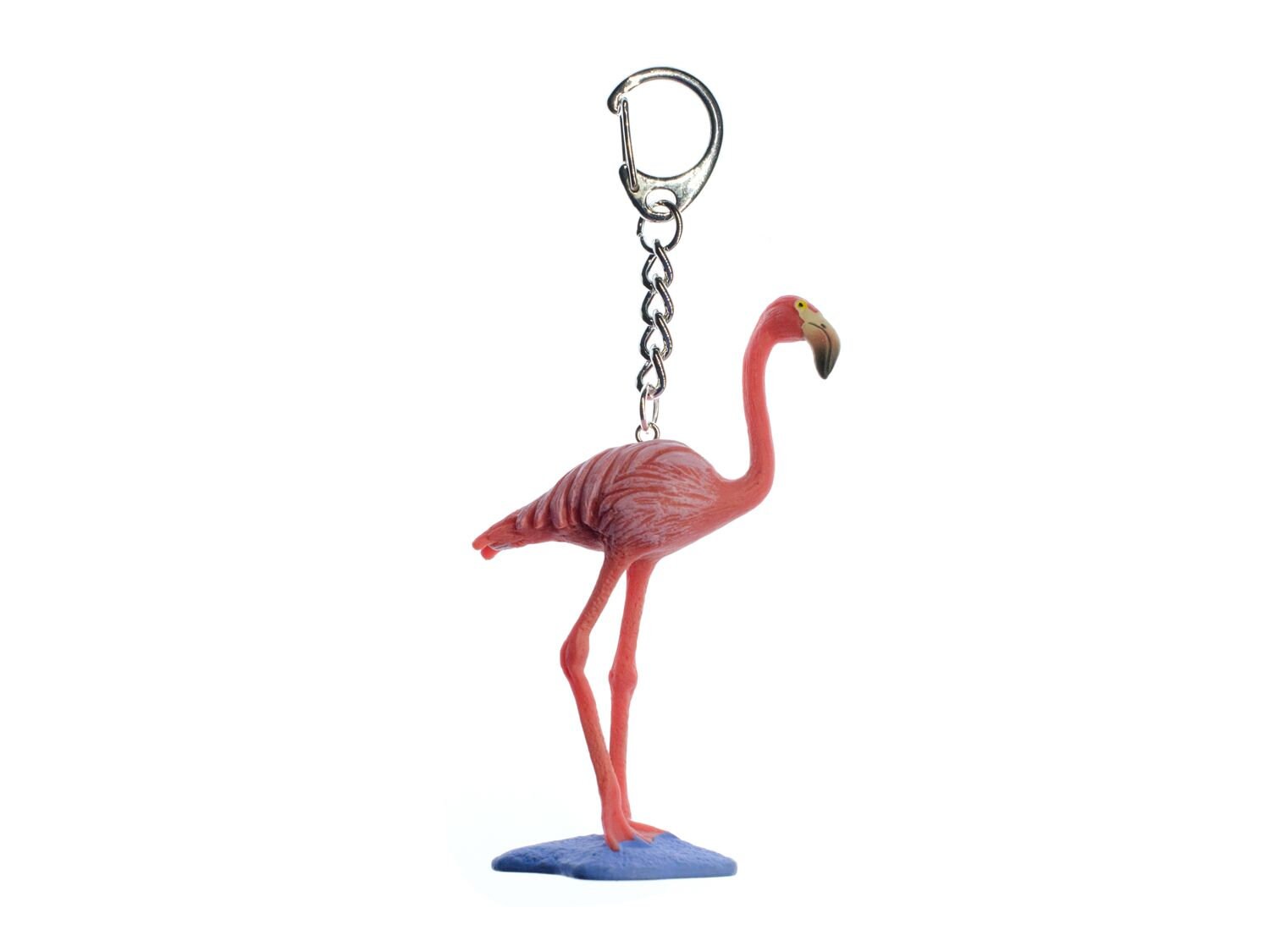 Flamingo Schlüsselanhänger Miniblings Anhänger Schlüsselring Sommer Party Rosa von Miniblings