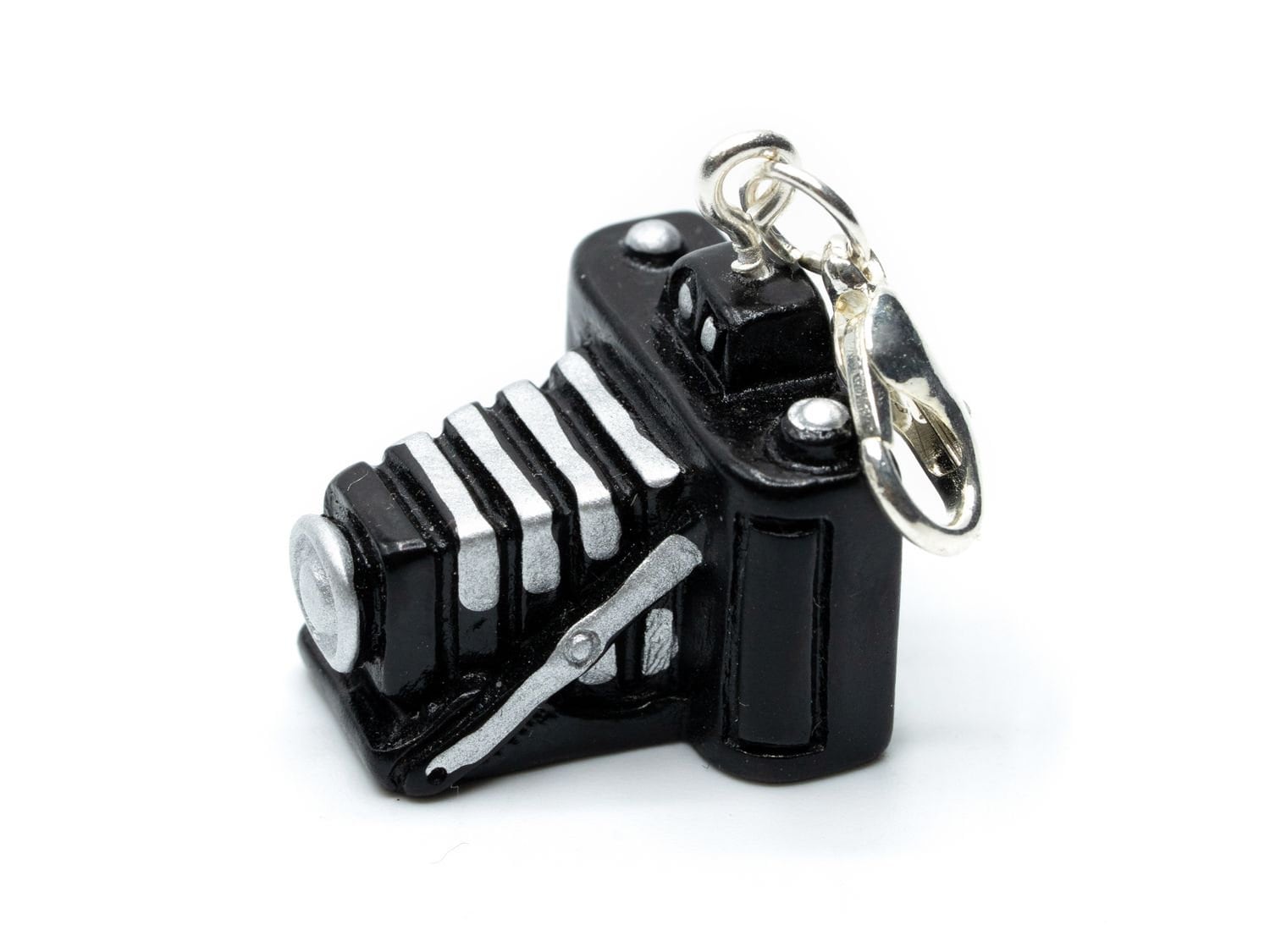 Fotoapparat Antike Kamera Mit Balg Fotograf Charm Zipper Anhänger Retro Vintage von Miniblings