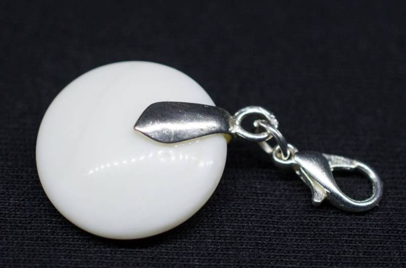 Go Spielstein Charm Anhänger Zipper Armband Miniblings Schach China Stein Weiß Go Spielstein Charm Anhänger Zipper Armband Miniblings Schach China Stein Weiß von Miniblings
