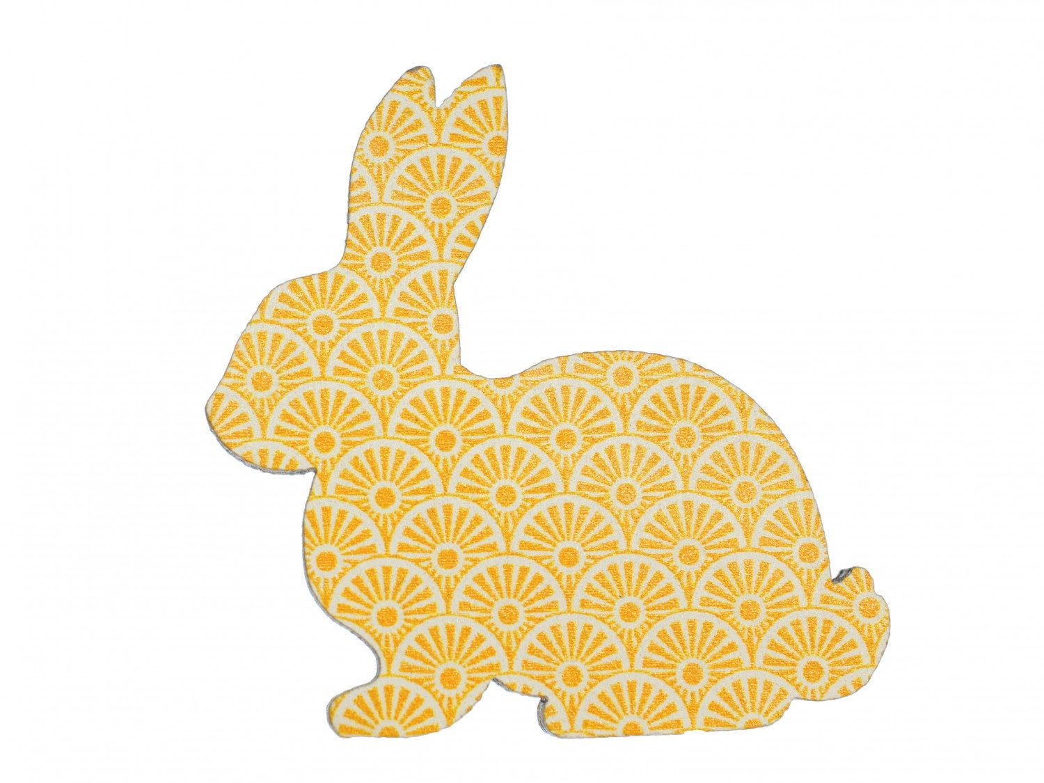 Hase Brosche Miniblings Anstecknadel Ostern Kaninchen Osterhase Holz Gelb Hase Brosche Miniblings Anstecknadel Ostern Kaninchen Osterhase Holz Gelb von Miniblings