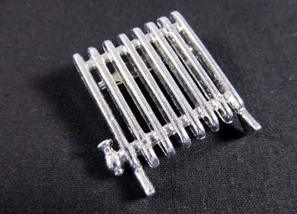 Heizung Brosche Miniblings Heizungsbrosche Heizkörper Winter Miniatur Heizen Heizung Brosche Miniblings Heizungsbrosche Heizkörper Winter Miniatur Heizen von Miniblings