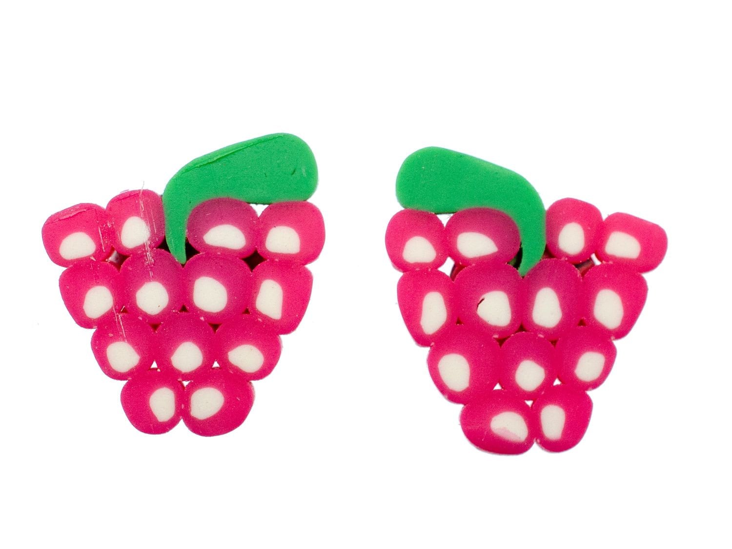 Himbeeren Ohrstecker Miniblings Stecker Frucht Exotisch Kawaii Obst Mädchen von Miniblings