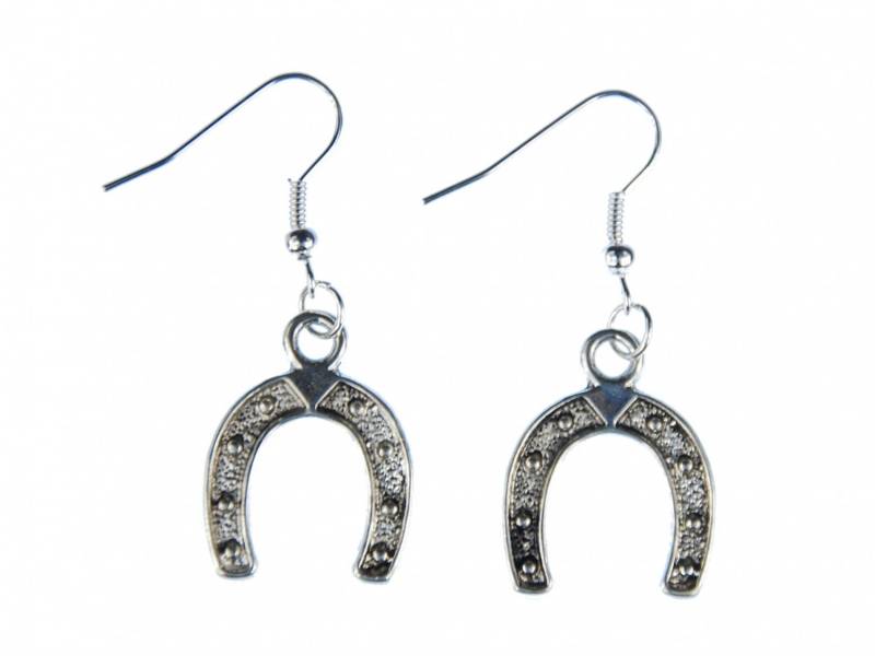 Hufeisen Ohrringe Pferd Cowboy Miniblings Hänger Hufe Silber Mini 22mm Hufeisen Ohrringe Pferd Cowboy Miniblings Hänger Hufe Silber Mini 22mm von Miniblings