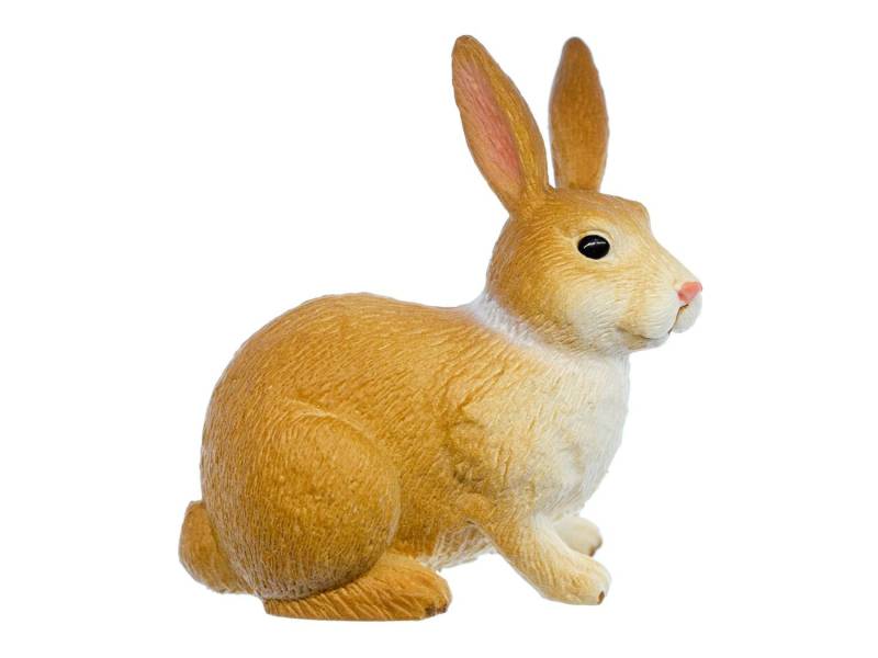 Kaninchen Brosche Miniblings Hase Häschen Ostern Osterhase Karnickel Weiß Kragen von Miniblings