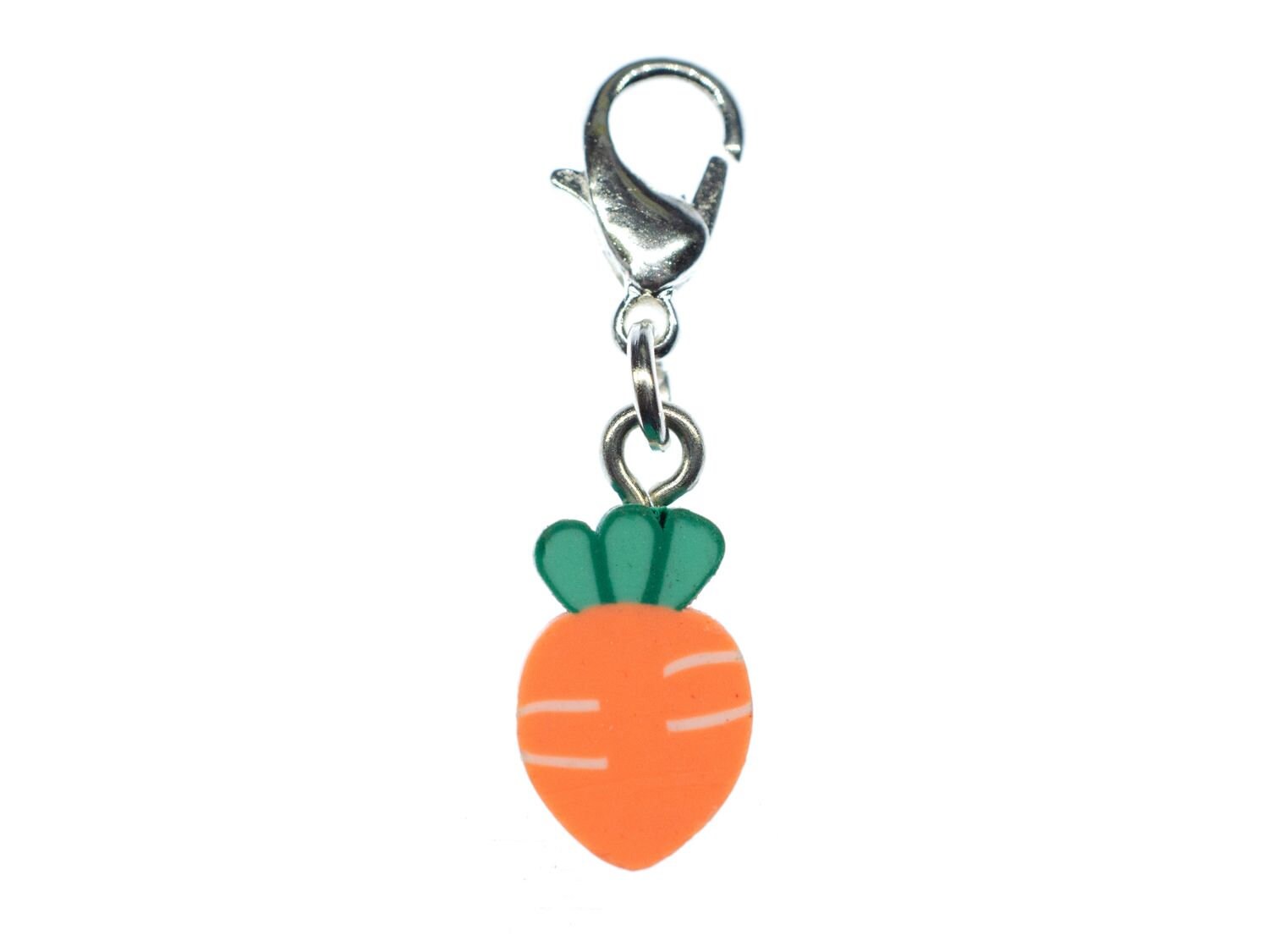 Karotte Charm Miniblings Zipper Pull Anhänger Ostern Hase Möhre Kaninchen von Miniblings