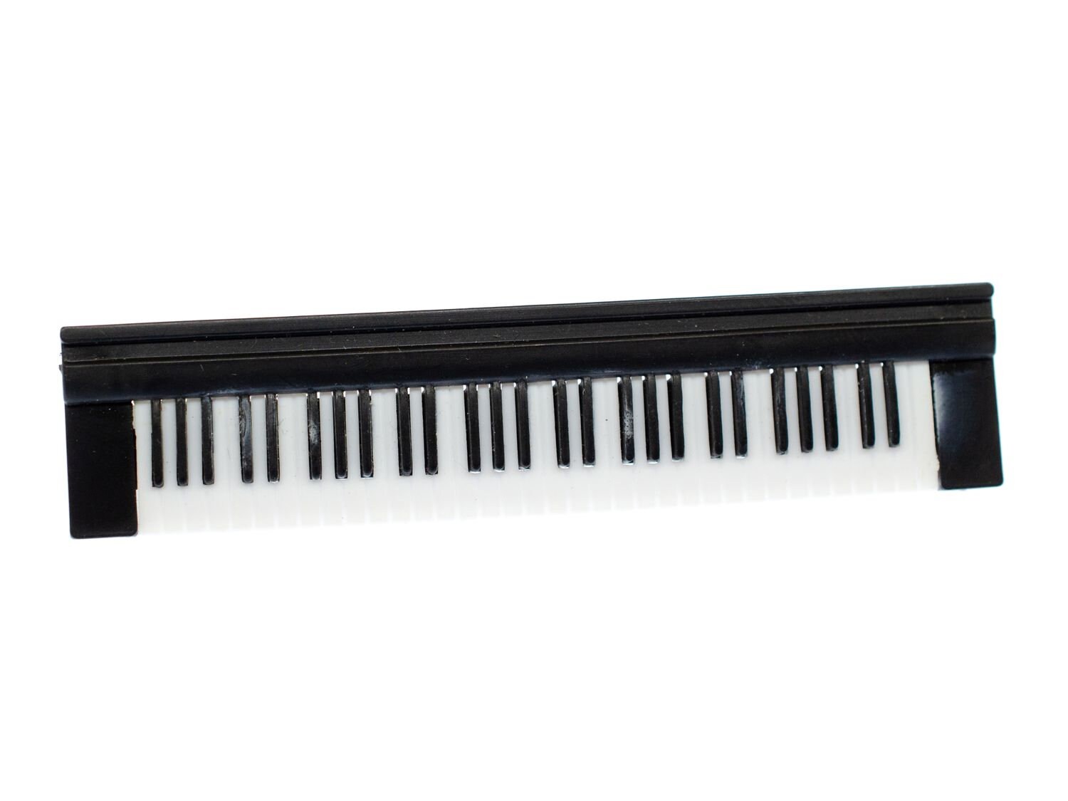 Keyboard Brosche Pin Miniblings Anstecknadel Klaviertastatur 8cm Schwarz von Miniblings