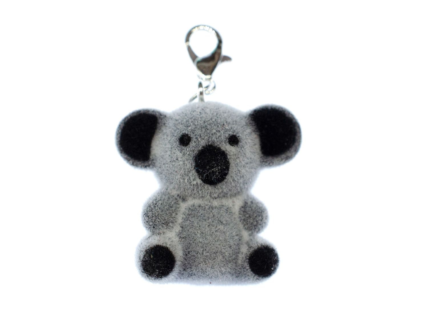 Koala Charm Anhänger Bettelanhänger Miniblings Australien Koalabär Flock Grau von Miniblings