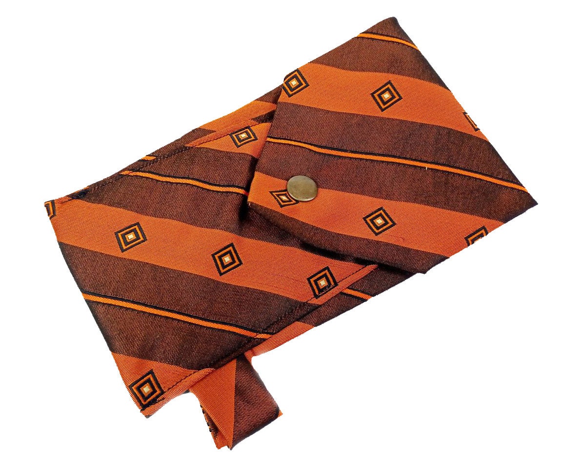 Krawattentäschchen Täschchen Miniblings Upcycling Krawatte Schlips Retro 1 von Miniblings