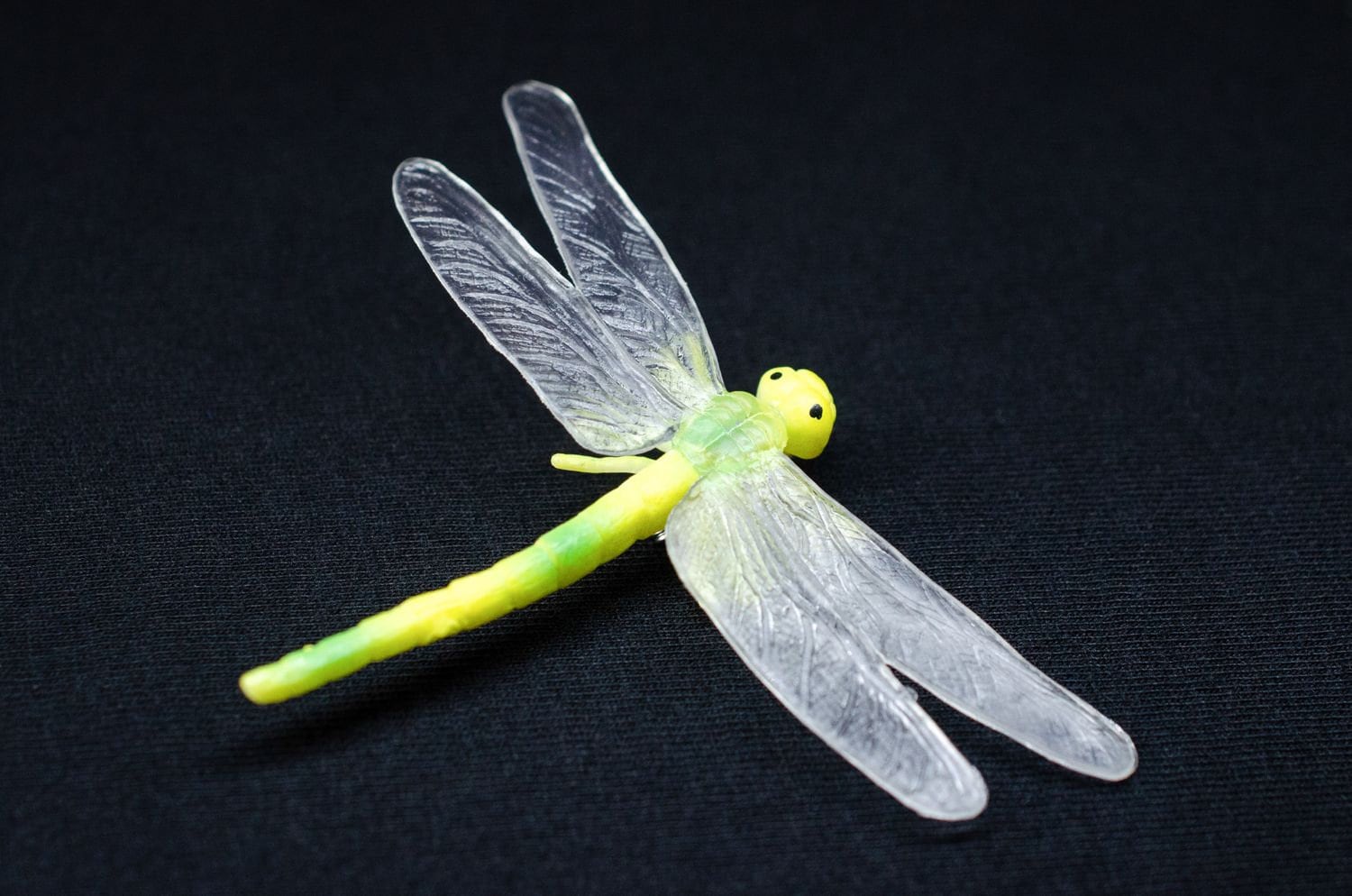 Libellen Brosche Miniblings Libelle Odonata Dragonfly Tier Insekt Gelb Grün von Miniblings