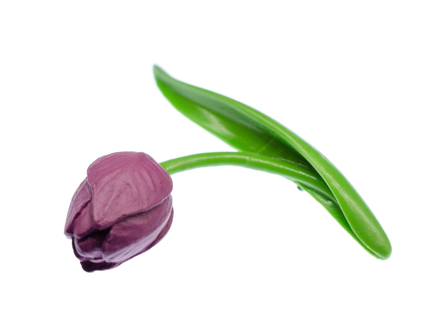 Lila Tulpe Brosche Miniblings Violett Blume Blumen Anstecknadel Frühling Gummi Lila Tulpe Brosche Miniblings Violett Blume Blumen Anstecknadel Frühling Gummi von Miniblings