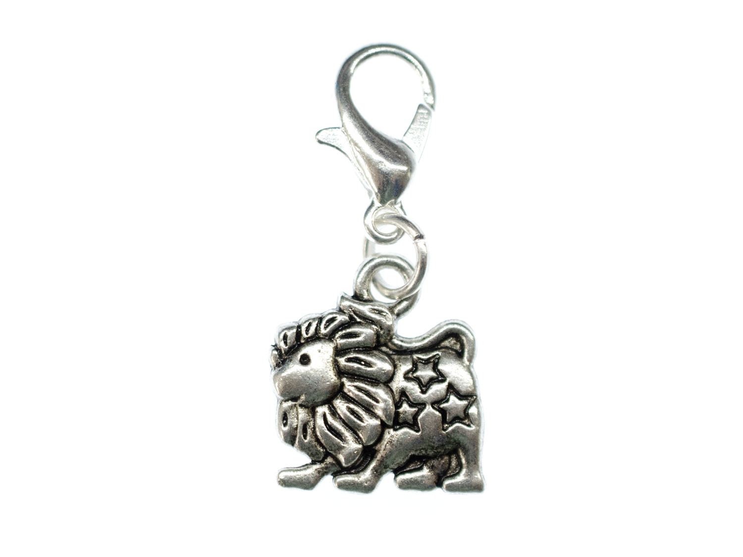 Löwe Klein Charm Miniblings Anhänger Bettelanhänger Sternzeichen Horoskop von Miniblings