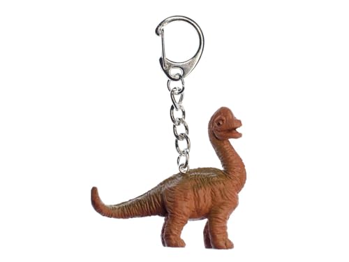 Miniblings Brachiosaurus Baby Dino Schlüsselanhänger Dinosaurier Urzeit Anhänger - Handmade Modeschmuck I I Anhänger Schlüsselring Schlüsselband Keyring von Miniblings