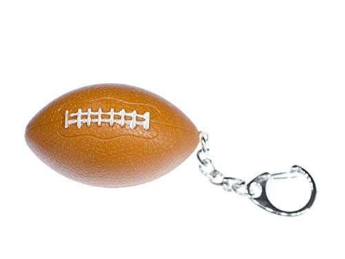 Miniblings Football Schlüsselanhänger Rugby Ball Bälle Sport USA - Handmade Modeschmuck I I Anhänger Schlüsselring Schlüsselband Keyring von Miniblings
