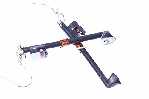 Miniblings Geigenbogen Ohrringe Hänger Geige Violine Geigenbögen Musik Musiker - Handmade Modeschmuck I Ohrhänger Ohrschmuck versilbert von Miniblings