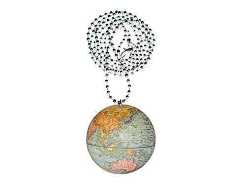 Miniblings Globus Erde Erdkugel Welt Halskette - Handmade Modeschmuck I Kette mit Anhänger Länge: 80cm - Erdkunde Holz gelasert Miniblings Globus Erde Erdkugel Welt Halskette - Handmade Modeschmuck I Kette mit Anhänger Länge: 80cm - Erdkunde Holz gelasert von Miniblings