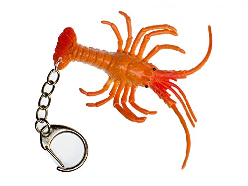 Miniblings Hummer Schlüsselanhänger Ozean Schalentier Lobster Languste - Handmade Modeschmuck I I Anhänger Schlüsselring Schlüsselband Keyring von Miniblings