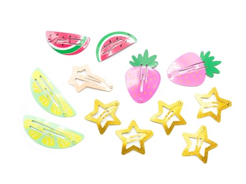 Miniblings Obst Meerjungfrau 7er Set Haarspange Melone Qualle Erdbeere Zitronen - Handmade Modeschmuck I Haarschmuck Haarclips Haarklammern Miniblings Obst Meerjungfrau 7er Set Haarspange Melone Qualle Erdbeere Zitronen - Handmade Modeschmuck I Haarschmuck Haarclips Haarklammern von Miniblings