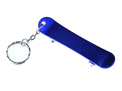 Miniblings Skateboard Schlüsselanhänger Flaschenöffner Board blau - Handmade Modeschmuck I I Anhänger Schlüsselring Schlüsselband Keyring Miniblings Skateboard Schlüsselanhänger Flaschenöffner Board blau - Handmade Modeschmuck I I Anhänger Schlüsselring Schlüsselband Keyring von Miniblings