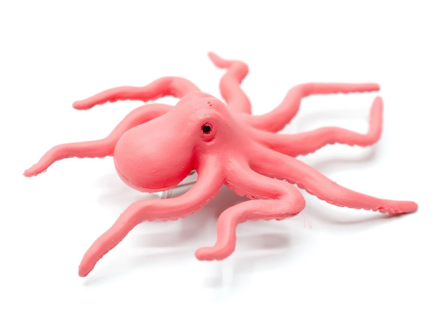 Oktopus Brosche Pin Miniblings Anstecknadel Krake Oktopode Meer Tintenfisch Rosa von Miniblings