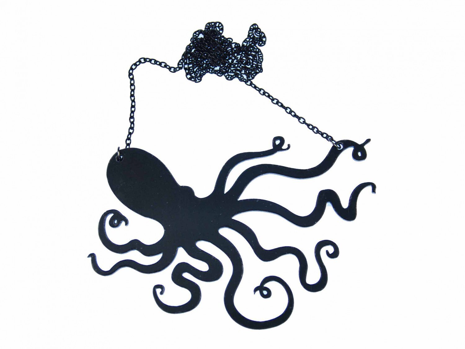 Oktopus Kette Halskette Miniblings Acrylglas Tintenfisch Krake Meer Kraken Xl Oktopus Kette Halskette Miniblings Acrylglas Tintenfisch Krake Meer Kraken Xl von Miniblings