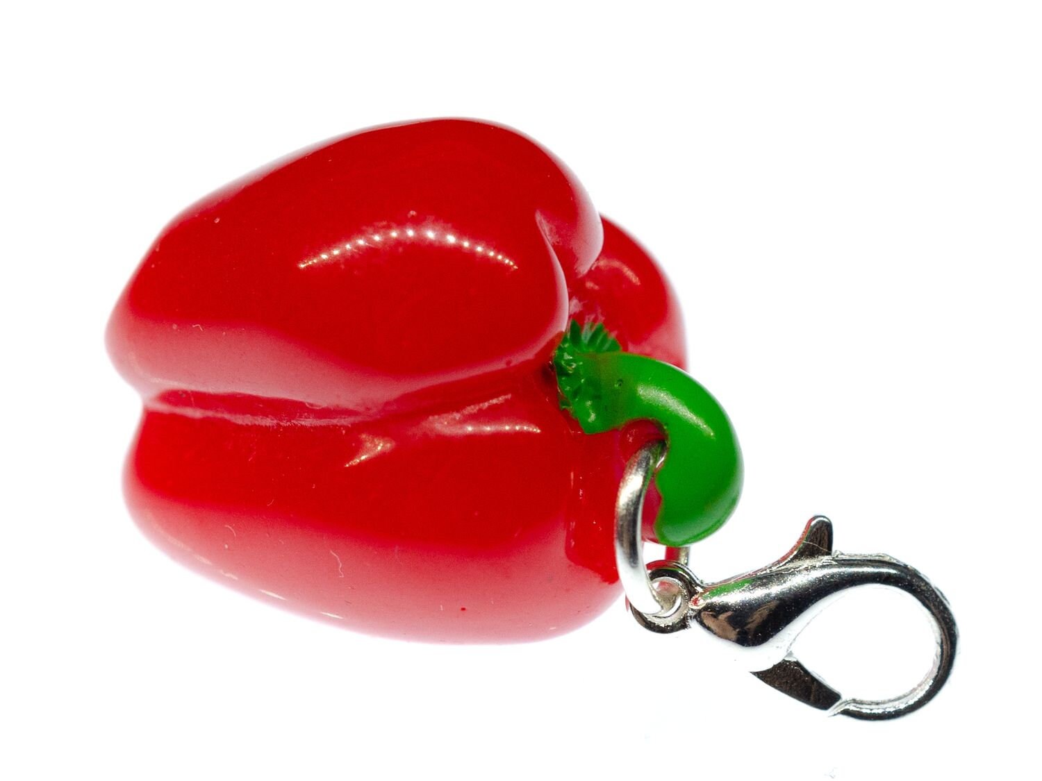 Paprika Charm Bettelanhänger Anhänger Miniblings Pepper Gemüse Rot Groß von Miniblings