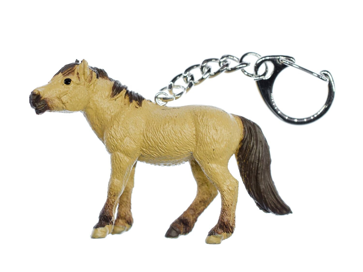 Pferd Schlüsselanhänger Miniblings Schlüsselring Island Pony Pferde Ponyhof von Miniblings
