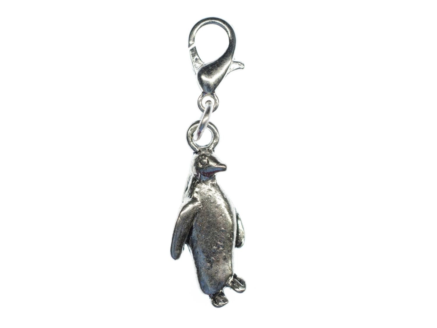 Pinguin Charm Anhänger Bettelarmband Miniblings Charms Antarktis Vogel Silber von Miniblings