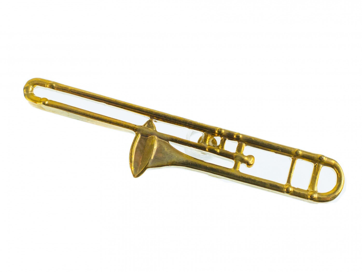 Posaune Brosche Miniblings Pin Anstecker Musik Orchester Posaunist Gold Mini Posaune Brosche Miniblings Pin Anstecker Musik Orchester Posaunist Gold Mini von Miniblings