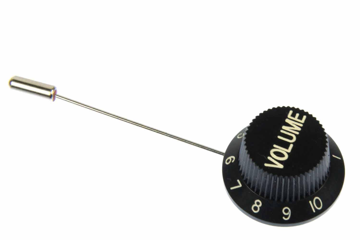 Poti Gitarre Volumen Krawattennadel Krawattenhalter Miniblings Pin Volumenknopf von Miniblings
