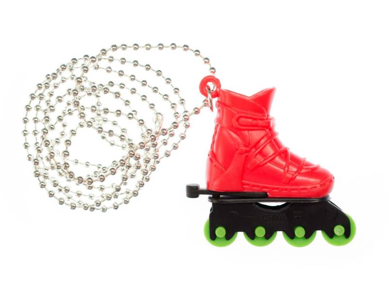 Rollerskates Rollschuhe Inlineskates Kette Halskette Miniblings Skates 80cm Rot Rollerskates Rollschuhe Inlineskates Kette Halskette Miniblings Skates 80cm Rot von Miniblings