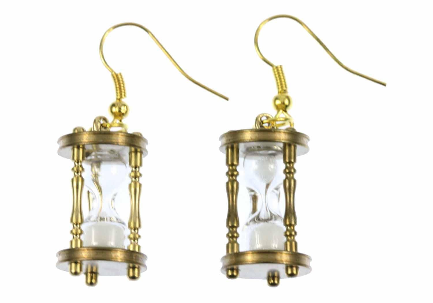 Sanduhr Ohrringe Funktioniert Miniblings Hänger Eieruhr Zeit Uhren Uhr Golden von Miniblings