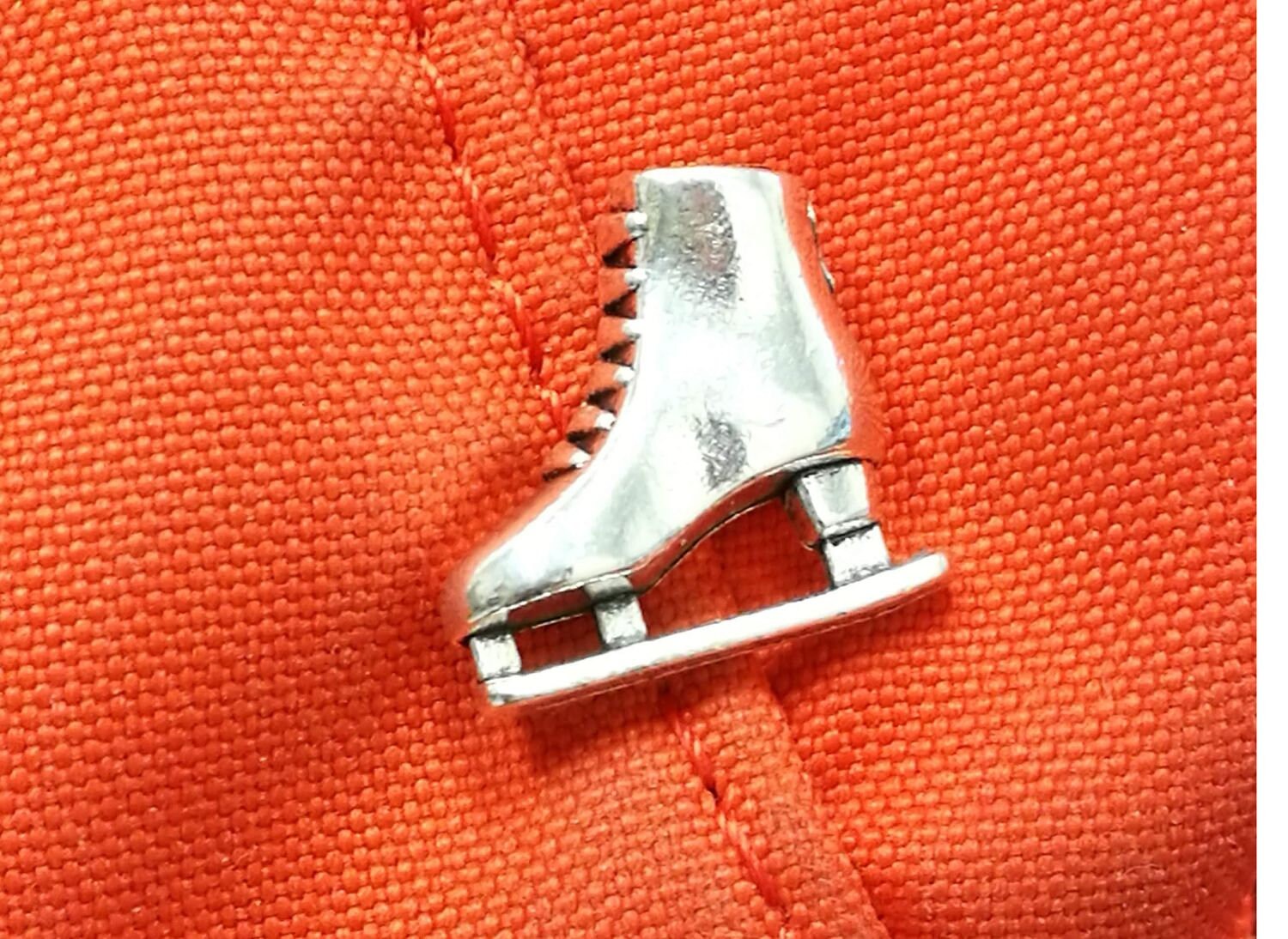 Schlittschuh Brosche Miniblings Pin Anstecker Anstecknadel Eiskunstlauf Winter von Miniblings