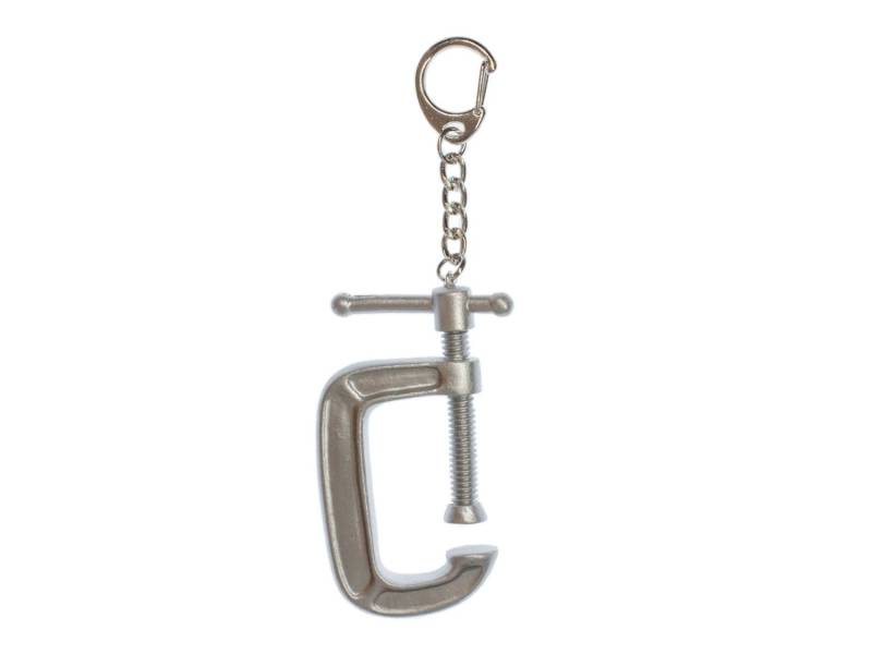 Schraubzwinge Schlüsselanhänger Miniblings Anhänger Heimwerker Bauen Werkstatt von Miniblings