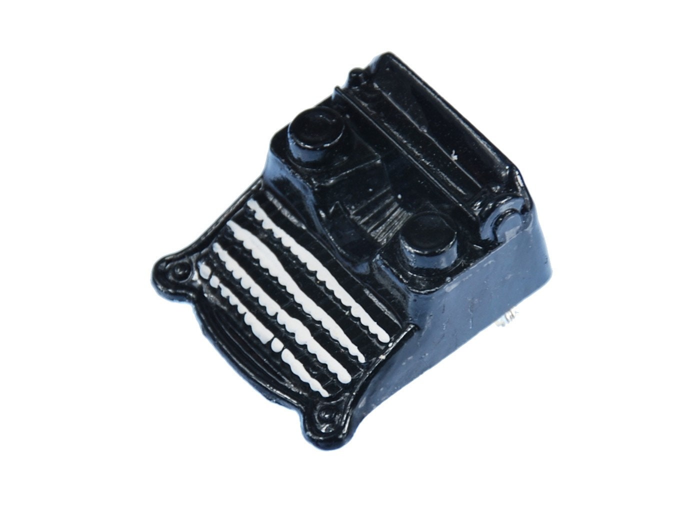 Schreibmaschine Brosche Miniblings Anstecker Anstecknadel Schriftsteller Schwarz Schreibmaschine Brosche Miniblings Anstecker Anstecknadel Schriftsteller Schwarz von Miniblings