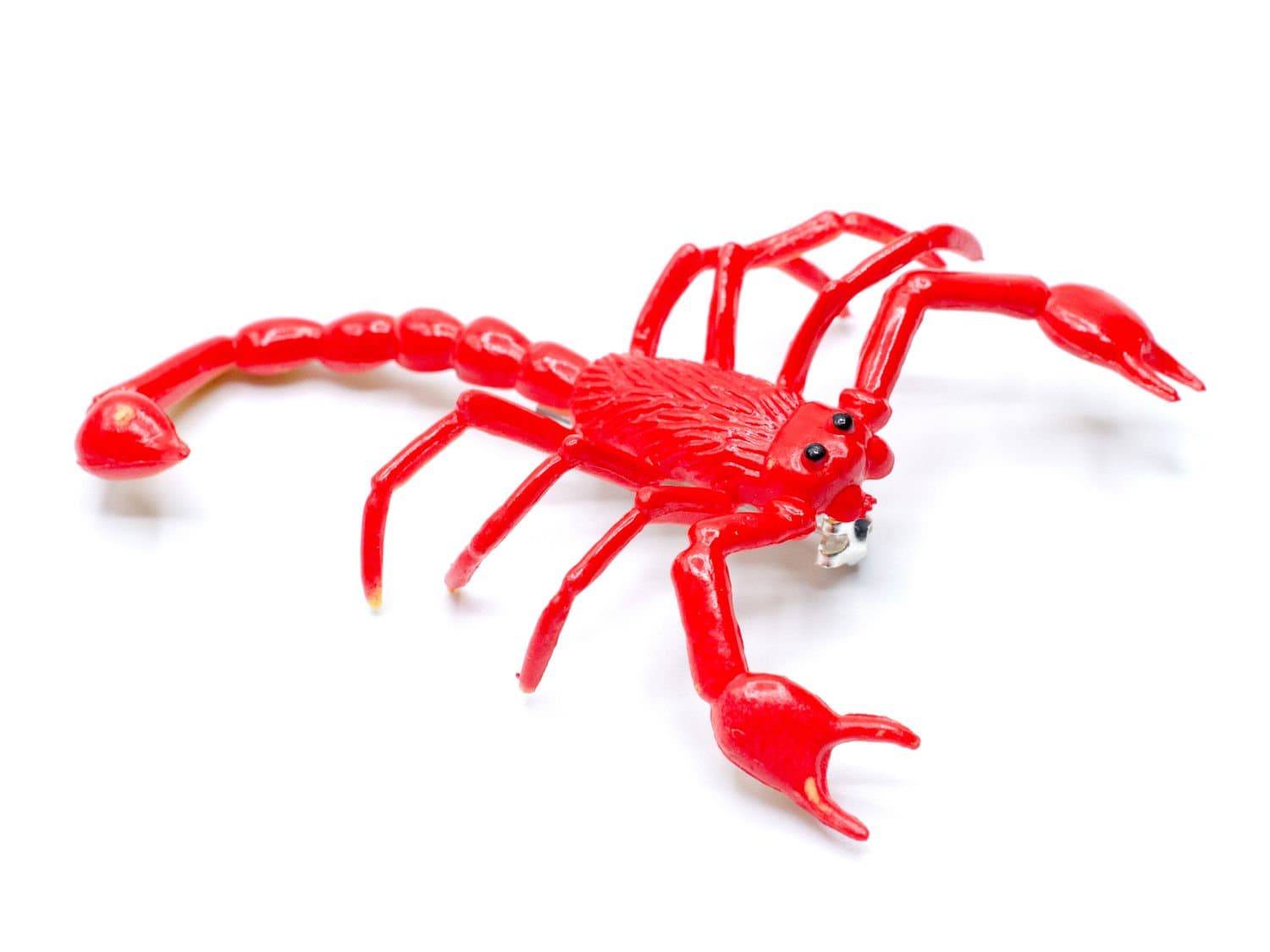 Skorpion Brosche Miniblings Anstecknadel Pin Sternzeichen Horoskop Halloween Rot von Miniblings