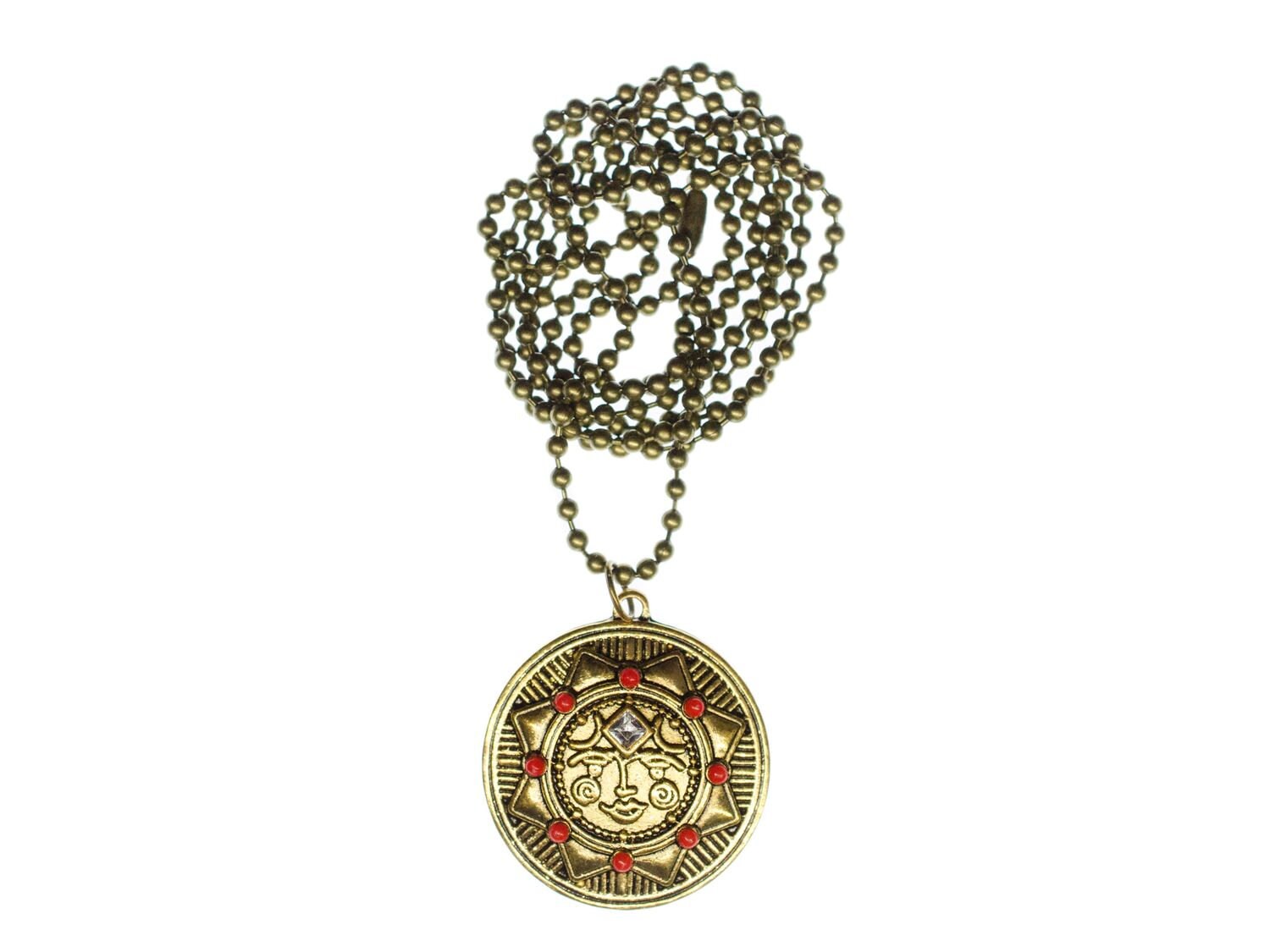Sonne Bronze Kette Halskette Miniblings Sonnensystem Planet Sonnenschein 80cm Sonne Bronze Kette Halskette Miniblings Sonnensystem Planet Sonnenschein 80cm von Miniblings
