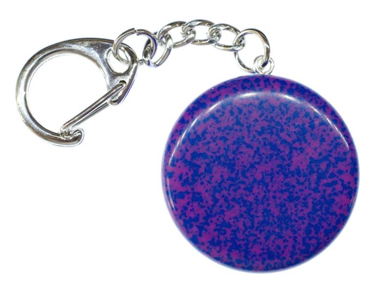 Spielstein Backgammon Schlüsselanhänger Miniblings Anhänger Glück Tavla Blau von Miniblings