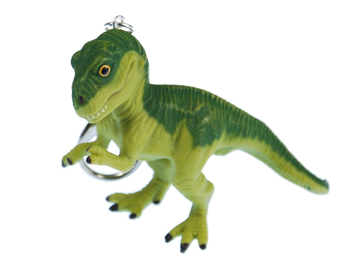 T-Rex Schlüsselanhänger Miniblings Tyrannosaurus Dino Dinosaurier Grün Xl von Miniblings