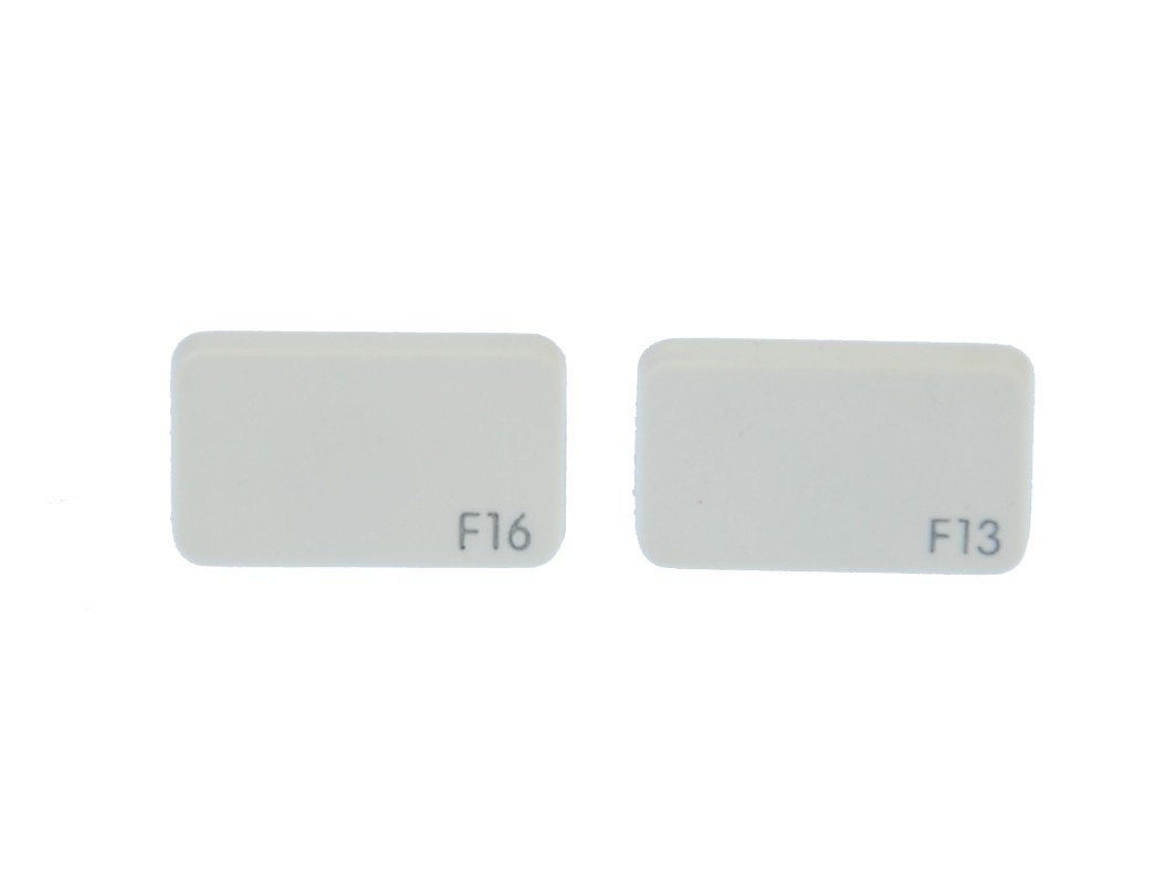 Tastatur Ohrstecker Miniblings Stecker Ohrringe Keyboard Weiß F13 F16 Blanco von Miniblings