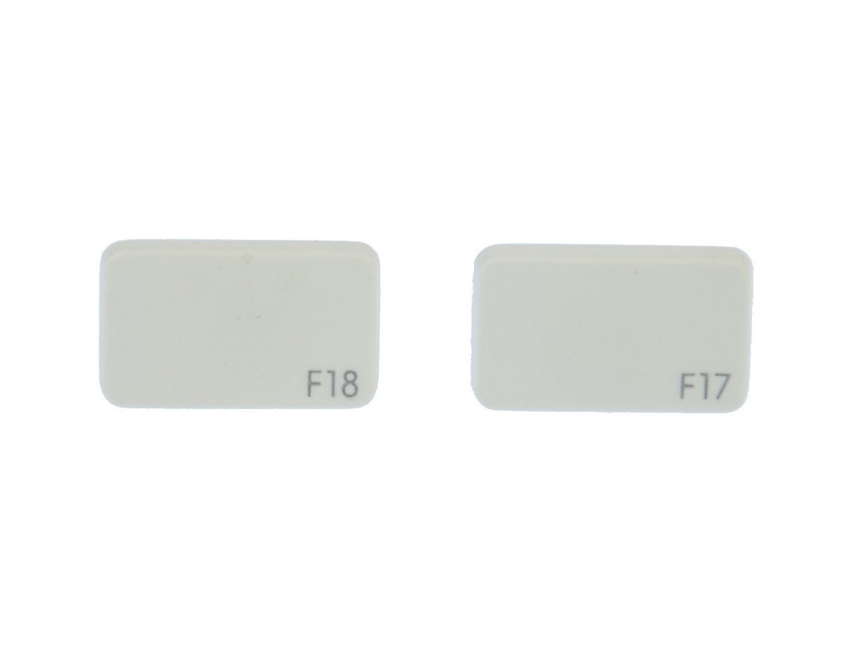 Tastatur Ohrstecker Miniblings Stecker Ohrringe Keyboard Weiß F17 F18 Blanco von Miniblings
