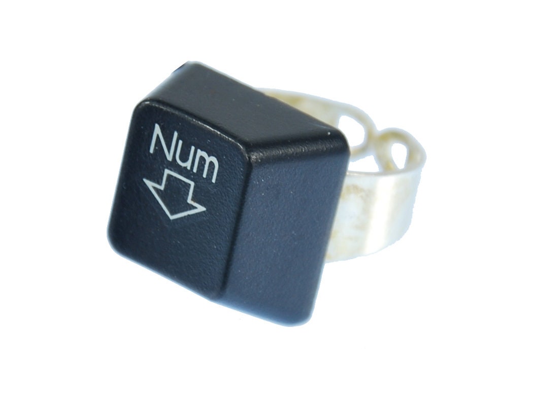 Tastaturring Pc Zeichen Num Taste Ring Miniblings Computer Individuell Tastatur von Miniblings
