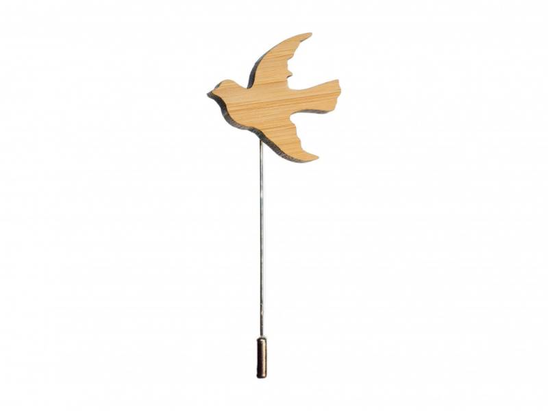 Taube Brosche Anstecknadel Krawattennadel Vogel Schwalbe Friedenstaube Holz Taube Brosche Anstecknadel Krawattennadel Vogel Schwalbe Friedenstaube Holz von Miniblings