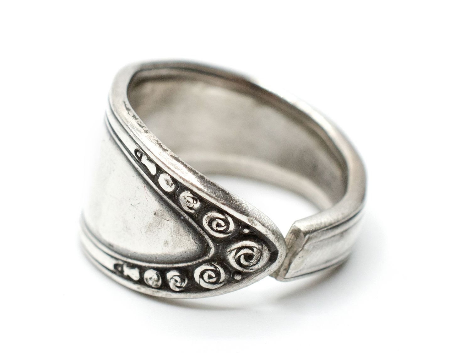 Unikat Ring Aus Antiken Löffel Gabel Hergestellt Miniblings Antik Upcycling Y6 von Miniblings