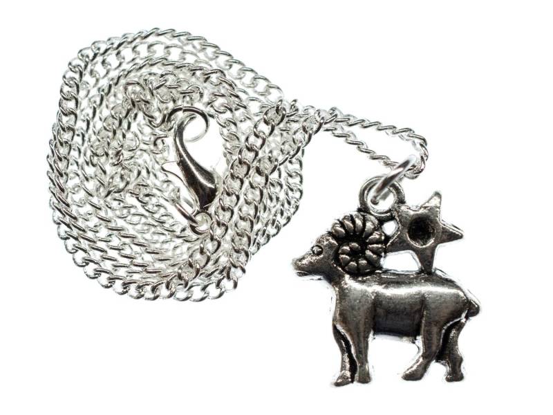 Widder Kette Halskette Miniblings 45cm Sternzeichen Sternbild Horoskop Stern von Miniblings