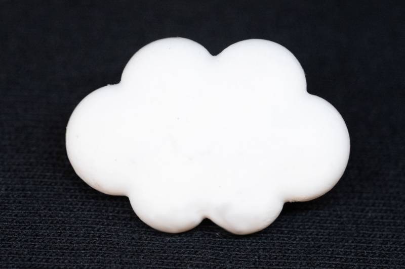 Wolke Brosche Miniblings Anstecknadel Pin Freiheit Himmel Wetter Wölkchen Weiß Wolke Brosche Miniblings Anstecknadel Pin Freiheit Himmel Wetter Wölkchen Weiß von Miniblings