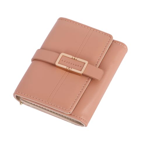 Geldbörse Damen PU Leder Kleines Portemonnaie, Brieftasche Geldbörse Für Frauen mit 5 Kartenfächern Viele Fächer Damen klein Geldtasche von Minicloss