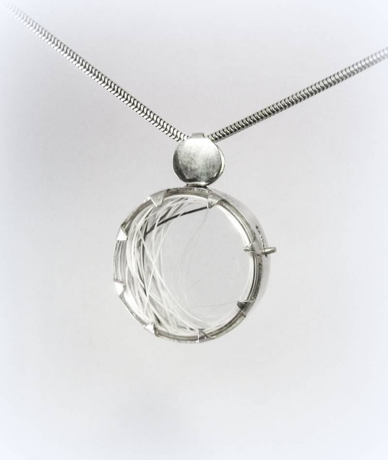 Katze Schnurrhaare Halter/ Sammler Anhänger, Silber Katze Schnurrhaare Halter/ Sammler Anhänger, Silber von MinicsigaJewellery