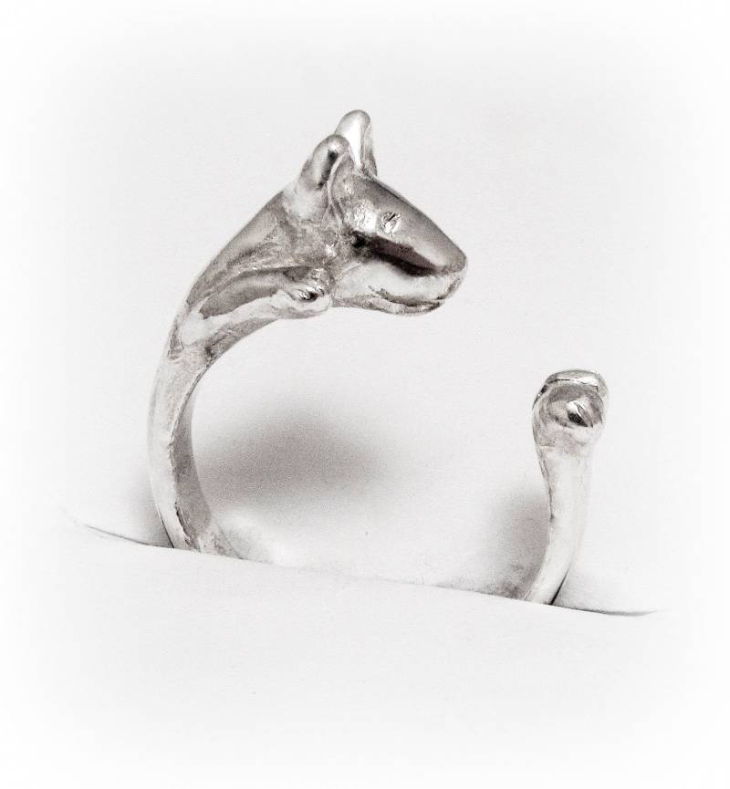 Silber-Bullterrier Silber-Bullterrier von MinicsigaJewellery