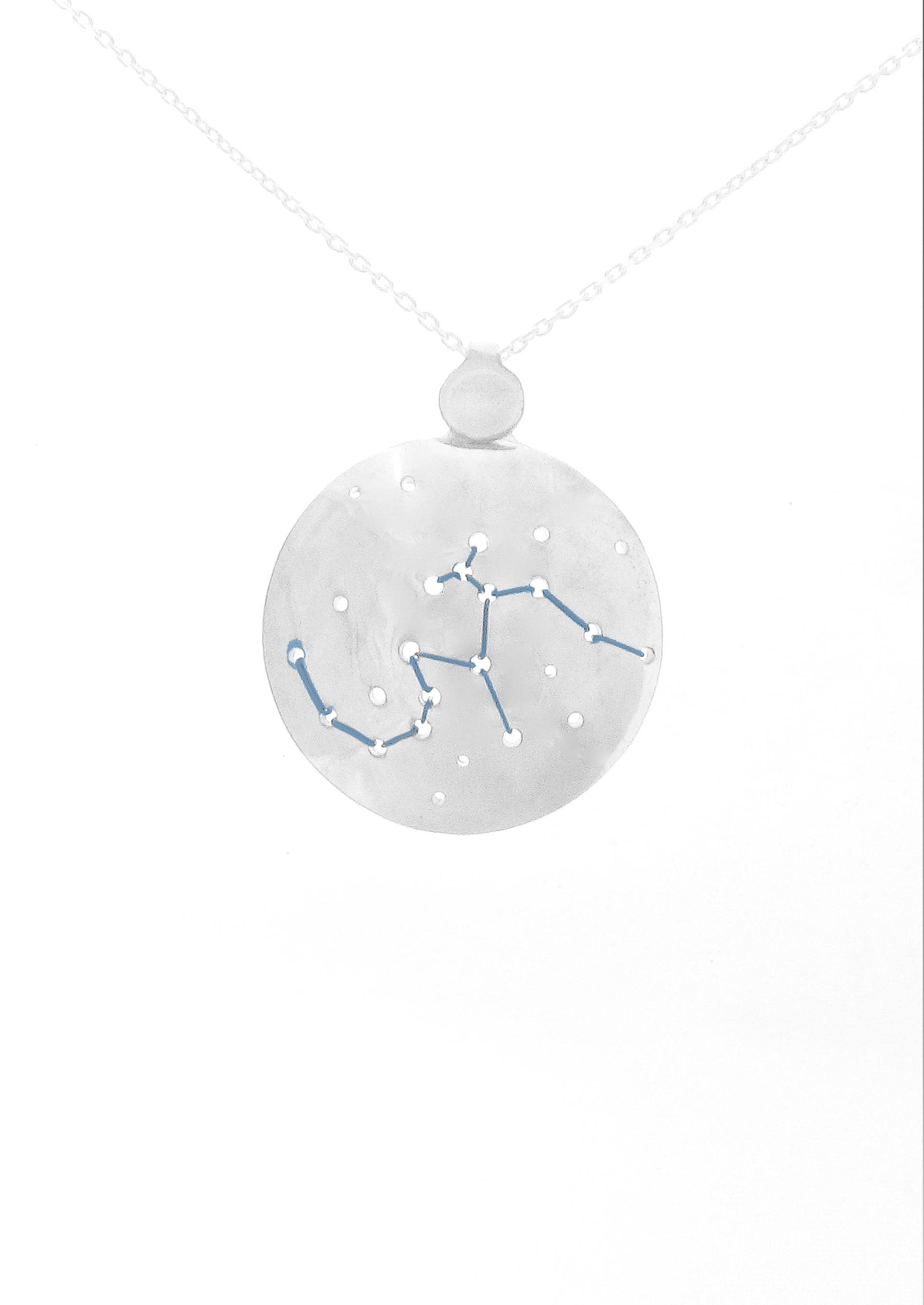 Wassermann Konstellation Anhänger, Aquarius Tierkreiszeichen von MinicsigaJewellery